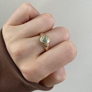 EVRY JEWELS | Sage You Love Me Ring